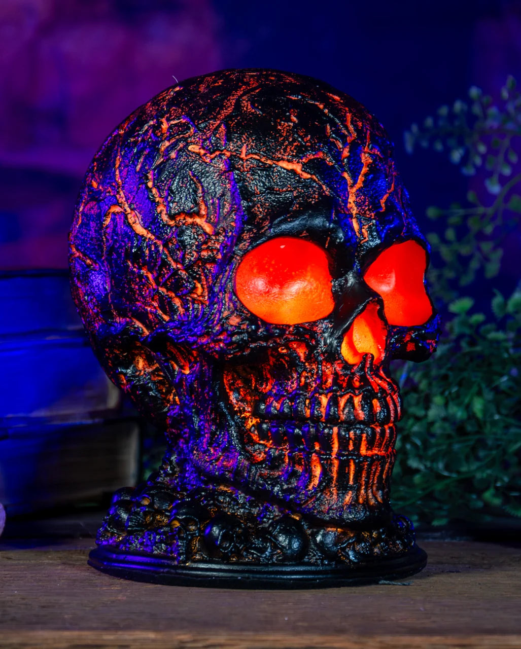 GrimGlow™ Skull Lamp